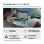 HP Chromebook 14a-nf0016nl Intel N N100 35,6 cm (14") HD 8 GB LPDDR5-SDRAM 128 GB UFS Wi-Fi 6E (802.11ax) ChromeOS Argento - immagine 5