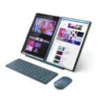 Lenovo Yoga Book 9 13IMU9 Intel Core Ultra 7 155U Ibrido (2 in 1) 33,8 cm (13.3") Touch screen 2.8K 32 GB LPDDR5x-SDRAM 1 TB SSD Wi-Fi 6E (802.11ax) Windows 11 Home Italiano Colore foglia di tè - immagine 5