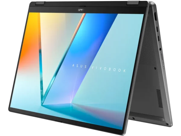 ASUS Vivobook 14 Flip TP3407SA-QL011W Intel Core Ultra 5 226V Ibrido (2 in 1) 35,6 cm (14") Touch screen WUXGA 16 GB LPDDR5x-SDRAM 512 GB SSD Wi-Fi 7 (802.11be) Windows 11 Home Grigio