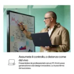 HP EliteBook Ultra G1i Next Gen AI PC Wolf Pro Security Edition Copilot+ PC Intel Core Ultra 7 258V Computer portatile 35,6 cm (14") Touch screen 2.8K 32 GB LPDDR5x-SDRAM 2 TB SSD Wi-Fi 7 (802.11be) Windows 11 Pro Blu - immagine 3