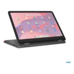 Lenovo 500e Yoga Chromebook Gen 4 Intel N N200 31 cm (12.2") Touch screen WUXGA 8 GB LPDDR5-SDRAM 128 GB eMMC Wi-Fi 6E (802.11ax) ChromeOS Italiano Grigio - immagine 4