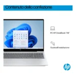 HP OmniBook 7 16-az0001nl Intel Core 7 240H Computer portatile 40,6 cm (16") 2K 16 GB DDR5-SDRAM 1 TB SSD Wi-Fi 6E (802.11ax) Windows 11 Home Argento - immagine 4