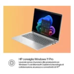 HP EliteBook 6 G1q Next Gen AI Copilot+ PC Qualcomm Snapdragon X1-26-100 Computer portatile 35,6 cm (14") WUXGA 32 GB LPDDR5x-SDRAM 512 GB SSD Wi-Fi 7 (802.11be) Windows 11 Pro Argento - immagine 4