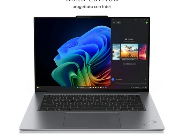 Lenovo ThinkPad X9-15 Gen 1 Copilot+ PC Intel Core Ultra 7 258V Computer portatile 38,9 cm (15.3") 2.8K 32 GB LPDDR5x-SDRAM 1 TB SSD Wi-Fi 7 (802.11be) Windows 11 Pro Italiano Grigio