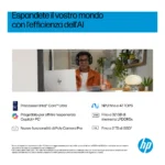 HP OmniBook 7 17-dc0002nl Copilot+ PC Intel Core Ultra 7 258V Computer portatile 43,9 cm (17.3") Touch screen Full HD 32 GB LPDDR5x-SDRAM 1 TB SSD NVIDIA GeForce RTX 4050 Wi-Fi 6E (802.11ax) Windows 11 Home Argento - immagine 8