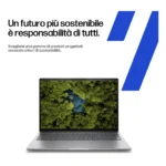 HP ZBook 8 G1i Mobile Workstation Intel Core Ultra 7 255H Workstation mobile 40,6 cm (16") Touch screen WUXGA 24 GB DDR5-SDRAM 1 TB SSD NVIDIA RTX 500 Ada Wi-Fi 7 (802.11be) Windows 11 Pro AI Workstation, AI PC Grigio - immagine 4