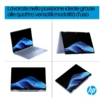 HP OmniBook 5 Flip 14-fp0020nl Intel Core 5 120U Computer portatile 35,6 cm (14") Touch screen 2K 16 GB LPDDR5-SDRAM 512 GB SSD Wi-Fi 6 (802.11ax) Windows 11 Home Blu - immagine 7