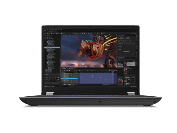 Lenovo ThinkPad P16 Gen 2 Intel Core i7 i7-14700HX Workstation mobile 40,6 cm (16") WQXGA 32 GB DDR5-SDRAM 1 TB SSD NVIDIA RTX 3500 Ada Wi-Fi 6E (802.11ax) Windows 11 Pro Italiano Grigio, Nero