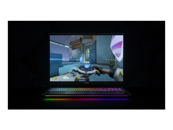 HP OMEN MAX Gaming Laptop 16-ak0005nl Copilot+ PC AMD Ryzen AI 9 375 Computer portatile 40,6 cm (16") WQXGA 32 GB DDR5-SDRAM NVIDIA GeForce RTX 5080 Wi-Fi 7 (802.11be) FreeDOS Nero