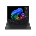 Lenovo ThinkPad T14s Gen 6 (Snapdragon) Copilot+ PC Qualcomm Snapdragon X1E-78-100 Computer portatile 35,6 cm (14") WUXGA 32 GB LPDDR5x-SDRAM 1 TB SSD Wi-Fi 7 (802.11be) Windows 11 Pro Italiano Nero