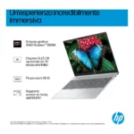 HP OmniBook 5 Laptop Next Gen AI 16-ag1022nl Copilot+ PC AMD Ryzen AI 7 Computer portatile 40,6 cm (16") 2K 32 GB LPDDR5x-SDRAM Wi-Fi 6 (802.11ax) Windows 11 Home Argento - immagine 8