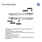 HP ZBook Ultra G1a Wolf Pro Security Edition Copilot+ PC AMD Ryzen AI Max PRO 390 Workstation mobile 35,6 cm (14") Touch screen 2.8K 64 GB LPDDR5x-SDRAM 1 TB SSD Wi-Fi 7 (802.11be) Windows 11 Pro AI Workstation, AI PC Argento - immagine 3