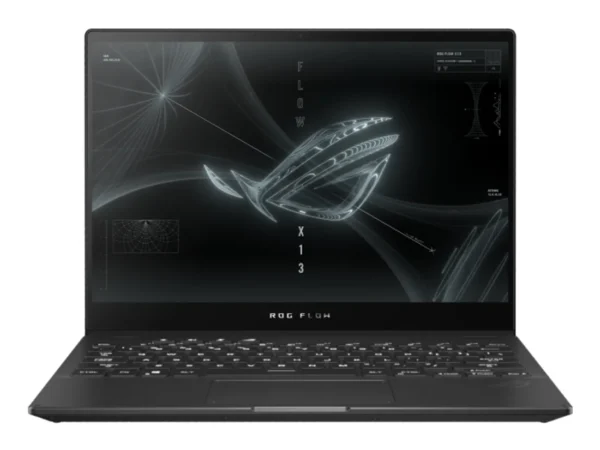 ASUS ROG Flow X13 GV301QH-K5228T AMD Ryzen 9 5980HS Ibrido (2 in 1) 34 cm (13.4") Touch screen WQUXGA 32 GB LPDDR4x-SDRAM 1 TB SSD NVIDIA GeForce GTX 1650 Wi-Fi 6 (802.11ax) Windows 10 Home Nero