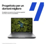 HP ZBook Fury G1i Wolf Pro Security Edition Intel Core Ultra 7 255HX Workstation mobile 40,6 cm (16") 2.5K 32 GB DDR5-SDRAM 1 TB SSD NVIDIA RTX PRO 3000 Blackwell Wi-Fi 7 (802.11be) Windows 11 Pro AI Workstation, AI PC Argento - immagine 5