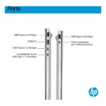 HP OmniBook 7 16-az0001nl Intel Core 7 240H Computer portatile 40,6 cm (16") 2K 16 GB DDR5-SDRAM 1 TB SSD Wi-Fi 6E (802.11ax) Windows 11 Home Argento - immagine 3