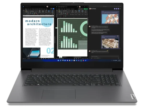 Lenovo V17 G4 IRU Intel Core i5 i5-13420H Computer portatile 43,9 cm (17.3") Full HD 16 GB DDR4-SDRAM 512 GB SSD Wi-Fi 6 (802.11ax) Windows 11 Pro Italiano Grigio