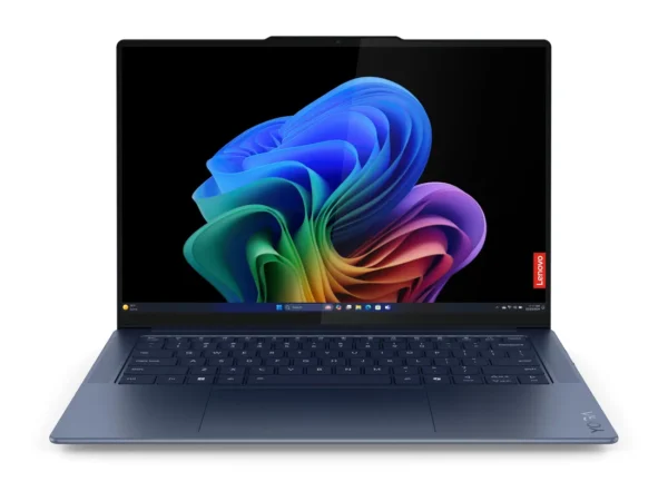 Lenovo Yoga Slim 7 14Q8X9 Copilot+ PC Qualcomm Snapdragon X1E-78-100 Computer portatile 36,8 cm (14.5") Touch screen 3K 16 GB LPDDR5x-SDRAM 1 TB SSD Wi-Fi 7 (802.11be) Windows 11 Pro Blu