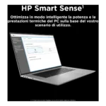 HP ZBook Studio G11 Intel Core Ultra 7 155H Workstation mobile 40,6 cm (16") WQUXGA 32 GB DDR5-SDRAM 1 TB SSD NVIDIA RTX 3000 Ada Wi-Fi 7 (802.11be) Windows 11 Pro AI Workstation, AI PC Grigio - immagine 9