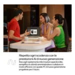 HP ProBook 4 G1q Next Gen AI PC Copilot+ PC Qualcomm Snapdragon X1-26-100 Computer portatile 35,6 cm (14") WUXGA 16 GB LPDDR5x-SDRAM 512 GB SSD Wi-Fi 6E (802.11ax) Windows 11 Pro Argento - immagine 4