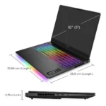 HP OMEN MAX Gaming Laptop 16-ah0012nl Intel Core Ultra 7 255HX Computer portatile 40,6 cm (16") WQXGA 32 GB DDR5-SDRAM 1 TB SSD NVIDIA GeForce RTX 5080 Wi-Fi 6E (802.11ax) Windows 11 Home AI PC Nero - immagine 5