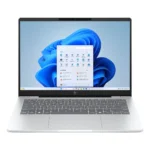 HP OmniBook 7 Laptop AI 14-fr0028nl Intel Core Ultra 7 255H Computer portatile 35,6 cm (14") 2K 32 GB LPDDR5-SDRAM Wi-Fi 7 (802.11be) Windows 11 Home AI PC Argento