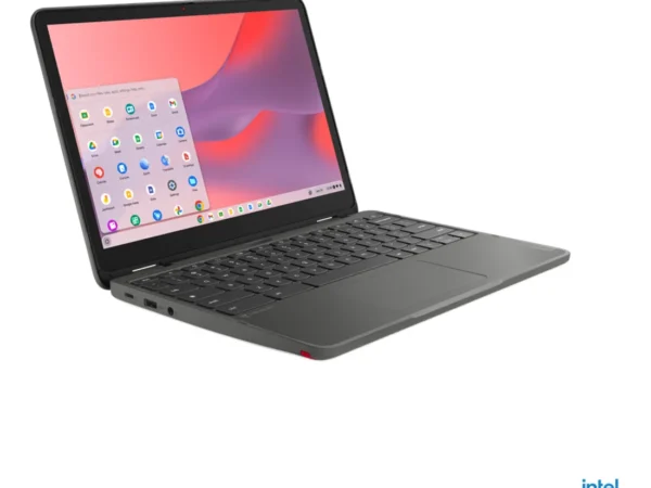 Lenovo 500e Yoga Chromebook Gen 4 Intel N N200 31 cm (12.2") Touch screen WUXGA 8 GB LPDDR5-SDRAM 128 GB eMMC Wi-Fi 6E (802.11ax) ChromeOS Italiano Grigio