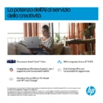 HP OmniBook X Flip 2-in-1 Laptop Next Gen AI 16-as0028nl Copilot+ PC Intel Core Ultra 7 258V 40,6 cm (16") Touch screen 2K 32 GB LPDDR5x-SDRAM Wi-Fi 6E (802.11ax) Windows 11 Home Argento - immagine 7