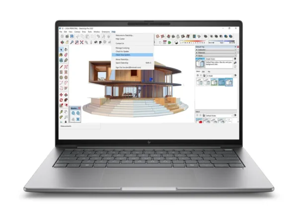 HP ZBook 8 G1i Wolf Pro Security Edition Intel Core Ultra 7 255H Workstation mobile 35,6 cm (14") WUXGA 16 GB DDR5-SDRAM 512 GB SSD NVIDIA RTX 500 Ada Wi-Fi 7 (802.11be) Windows 11 Pro AI Workstation, AI PC Argento