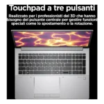 HP ZBook Fury G11 Intel Core i7 i7-14700HX Workstation mobile 40,6 cm (16") WUXGA 32 GB DDR5-SDRAM 1 TB SSD NVIDIA RTX 3500 Ada Wi-Fi 7 (802.11be) Windows 11 Pro AI Workstation, AI PC Grigio - immagine 10