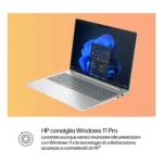 HP ProBook 4 G1iR Intel Core i5 i5-1334U Computer portatile 40,6 cm (16") WUXGA 16 GB DDR5-SDRAM 512 GB SSD Wi-Fi 6E (802.11ax) Windows 11 Pro Argento - immagine 9