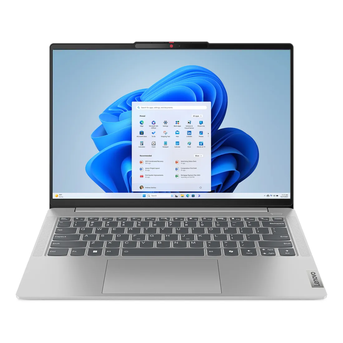 f08326676d86408fc2abcfdeff572af7112a3324.webp Lenovo IdeaPad Slim 5 14IMH9 Intel Core Ultra 7 155H Computer portatile 35,6 cm (14") WUXGA 16 GB LPDDR5x-SDRAM 1 TB SSD Wi-Fi 6E (802.11ax) Windows 11 Home Italiano Grigio - immagine 1