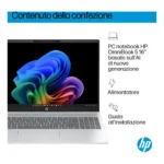 HP OmniBook 5 Laptop Next Gen AI 16-ag1022nl Copilot+ PC AMD Ryzen AI 7 Computer portatile 40,6 cm (16") 2K 32 GB LPDDR5x-SDRAM Wi-Fi 6 (802.11ax) Windows 11 Home Argento - immagine 4