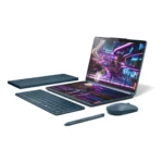 Lenovo Yoga Book 9 13IMU9 Intel Core Ultra 7 155U Ibrido (2 in 1) 33,8 cm (13.3") Touch screen 2.8K 32 GB LPDDR5x-SDRAM 1 TB SSD Wi-Fi 6E (802.11ax) Windows 11 Home Italiano Colore foglia di tè - immagine 17