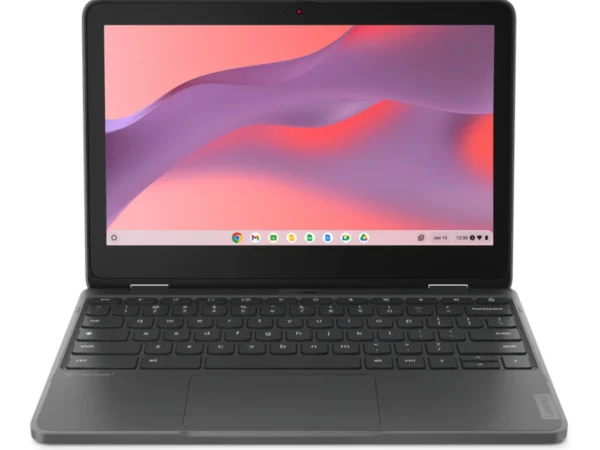 Lenovo 300e Yoga Chromebook Gen 4 MediaTek Kompanio 520 29,5 cm (11.6") Touch screen HD 8 GB LPDDR4x-SDRAM 64 GB eMMC Wi-Fi 6 (802.11ax) ChromeOS Italiano Grigio