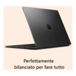 Microsoft Surface Laptop 5 i5-1235U Computer portatile 34,3 cm (13.5") Touch screen Intel EVO i5 8 GB LPDDR5x-SDRAM 512 GB SSD Wi-Fi 6 (802.11ax) Windows 11 Home Nero - immagine 2
