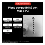 LG 32U990A Monitor UltraFine evo 6K Thunderbolt 5 Nano IPS Black 32" - immagine 5
