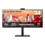 LG 34BA85QE-B Monitor PC 86,4 cm (34") 3440 x 1440 Pixel Wide Quad HD LCD Nero
