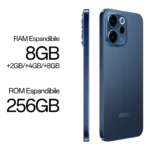 OPPO Reno15 F 5G AI Smartphone, Tripla fotocamera 50+8+2MP, Selfie 50MP, Display 6.57" 120HZ AMOLED FHD+, 6500mAh, RAM 8GB(Esp2GB/4GB/8GB)+ROM 256GB [Versione Italia], Twilight Black - immagine 4
