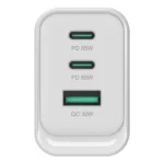 Conceptronic ALTHEA21W65 Caricabatterie per dispositivi mobili Universale Bianco AC Ricarica rapida Interno - immagine 3