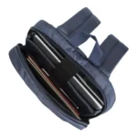 Rivacase 8065 39,6 cm (15.6") Zaino Nero, Blu - immagine 5