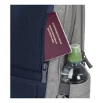 Rivacase 7760 39,6 cm (15.6") Zaino Grigio - immagine 5