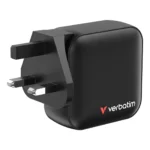 Verbatim Mini GaN Charger 100W Universale Nero AC Ricarica rapida Interno - immagine 7