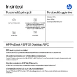 HP ProDesk 4 G1i AI PC Intel Core Ultra 5 235 8 GB DDR5-SDRAM 512 GB SSD Windows 11 Pro SFF Nero - immagine 2