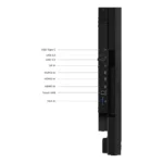 Lenovo ThinkVision T75 Monitor PC 190,5 cm (75") 3840 x 2160 Pixel 4K Ultra HD LED Touch screen Nero - immagine 18