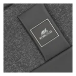 Rivacase 8803 BLACK MELANGE borsa per laptop 33,8 cm (13.3") Custodia a tasca Nero - immagine 6