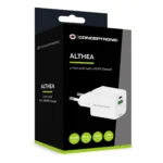Conceptronic ALTHEA15W Caricabatterie per dispositivi mobili Universale Bianco AC Ricarica rapida Interno - immagine 3