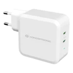 Conceptronic ALTHEA08W Caricabatterie per dispositivi mobili Universale Bianco AC Interno