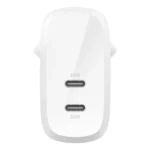 Belkin CARICABATTERIE DA PARETE DUAL 30W PORTA USB-C - immagine 2