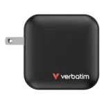 Verbatim Mini GaN Charger 100W Universale Nero AC Ricarica rapida Interno - immagine 4