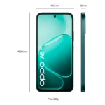 OPPO A6 5G AI Smartphone, doppia fotocamera 50MP+2, Selfie 8MP, Display 6.75" 120HZ IPS HD+, 6550mAh, RAM 6GB(Esp2GB/4GB/6GB)+ROM 256GB [Versione Italia], Sapphire Black - immagine 6